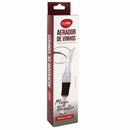 Aerador de Vinho para Garrafa Clink