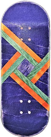 Deck D'oh Fingerboards SplitPly Deck (34x96mm)(Made in Ukraine)(V2 Standard Mold)(Popsicle)(Importado)