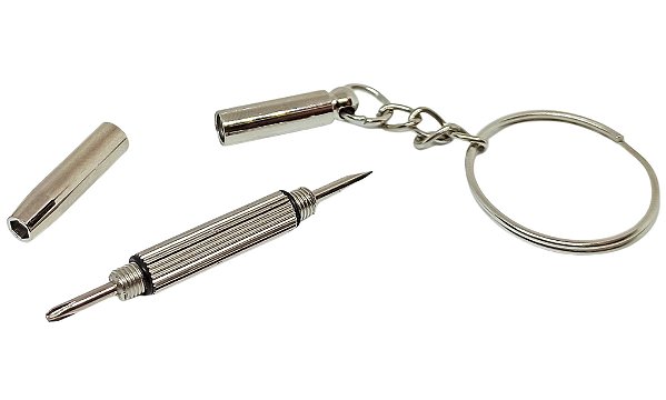 Ferramenta Custom para Fingerboard C/ Chaveiro Rosqueável