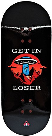 Deck marca Custom linha *Performance Series* modelo ''Get In Loser'' 34x97mm + Tape Custom Extra-Smooth