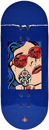 Deck marca Custom linha *Performance Series* modelo ''Heat-Break'' 34x97mm + Tape Custom Extra-Smooth