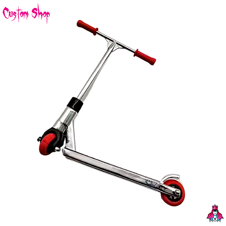 Finger Scooter Custom cor Silver