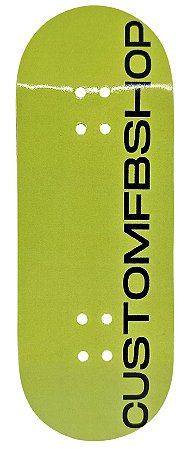 Deck marca Custom linha *Performance Series* modelo ''Acid'' 34x97mm + Tape Custom Extra-Smooth