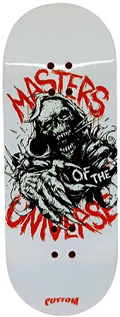 Deck marca Custom linha *Performance Series* modelo ''Masters Of The Universe'' 34mm x 97mm + Tape Custom Extra-Smooth