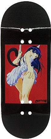 Deck marca Custom linha *Performance Series* modelo '' Hey, Check this '' 34mm x 97mm + Tape Custom Extra-Smooth