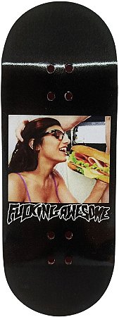 Deck marca Custom linha *Performance Series* modelo '' Mia loves Sandwich '' 34mm x 97mm + Tape Custom Extra-Smooth