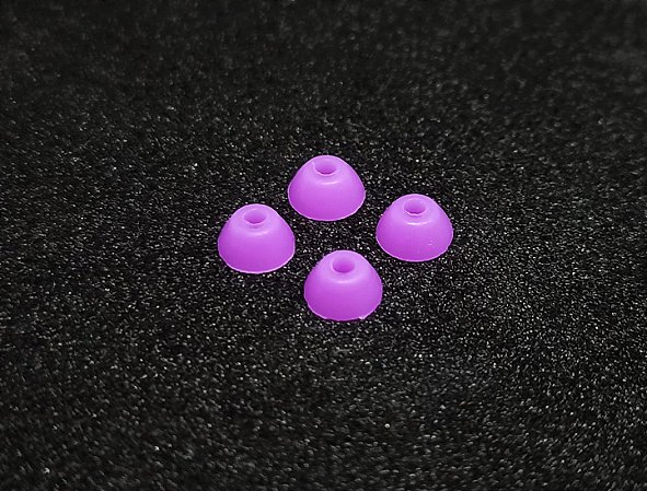 Kit de Bushings Alien Roswell 65A Cone Edition cor Galaxy Purple