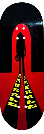 Deck marca ''Emerald'' modelo ''Halloween'' 34mm (Heat-transfer) + Tape Emerald