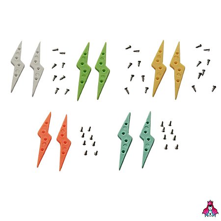 Kit de Boardrails C/ Parafusos Custom - Modelo "Thunder" - *Diversas Cores*