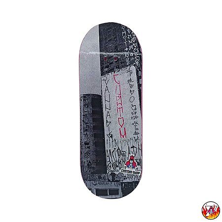 Deck Ultimate Series *Custom Collab Emerald* modelo ''Street'' 34x96mm *Heat-Transfer* (100% Maple)