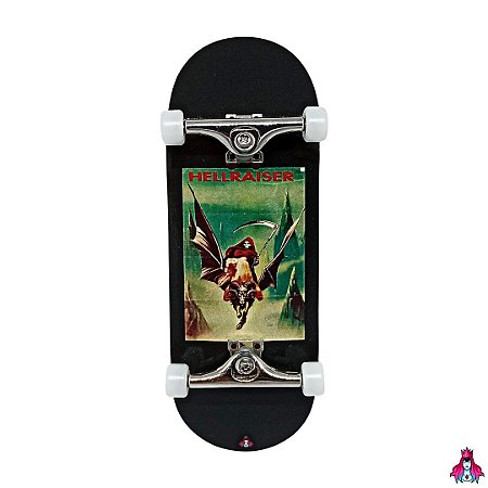 Setup Completo Deck Custom Performance Series 34x97mm + Rodas Custom *Restro* Shape White + Trucks Leefai 34mm Silver + Tape + Pivot Cups