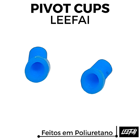 Par Pivot Cups Leefai Poliuretano cor Azul