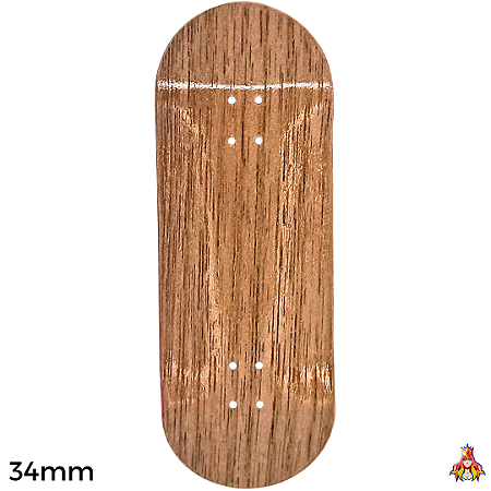 Deck Custom Minimalism - Exotic - Molde High - 34mm "Rovere Rosso"
