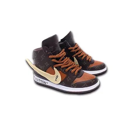 Mini Sneakers Nike Air Jordan Collab Louis Vuitton