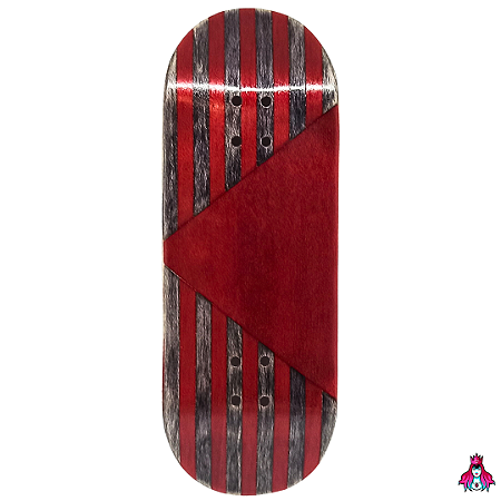 Deck marca Custom linha *Obscure* 33x95mm Split-Ply (Popsicle Shape)(Collab D'oh) + Tape Alien V2