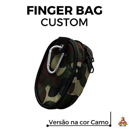Finger Bag marca Custom cor Camo