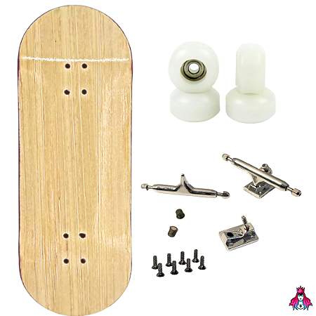 Fingerboard Minimalism Completo 34mm "Canaletto Di Bamboo"