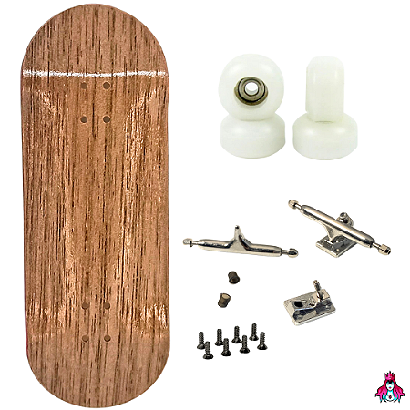 Fingerboard Minimalism Completo 34mm "Rovere Rosso"