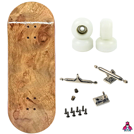 Fingerboard Minimalism Completo 34mm "Rádica de Pioppo"