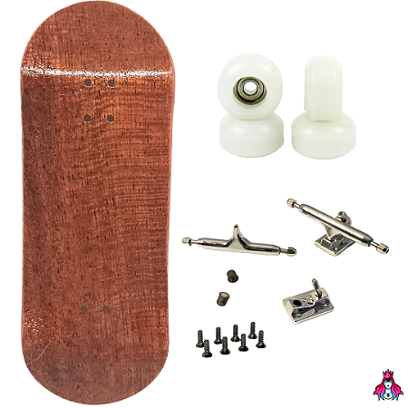 Fingerboard Minimalism Completo 34mm "Legno Rosso"