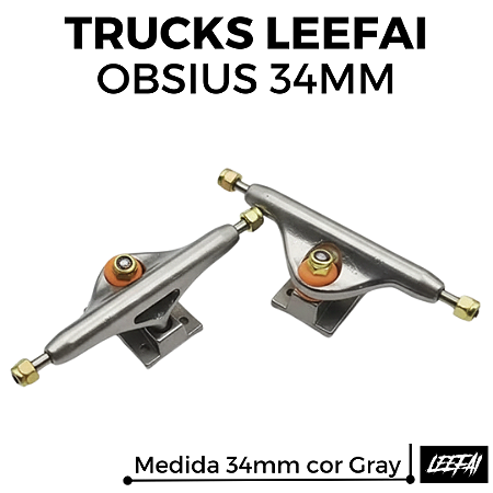 Trucks Leefai Obsius 34mm cor Gray