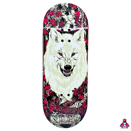 Deck marca Custom linha *Premium Series* medida 34x96mm modelo “Old Gods“ + Tape Alien Stardust V2 (100% Maple)