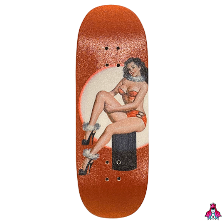 Deck marca DT-Zero modelo ''Pin-up Girl Two'' (Street Shape) medida 33.3x98mm / UV Transfer Fosco