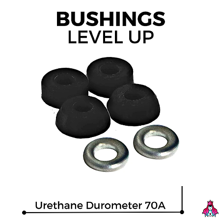 Bushings Leefai Level Up Polyurethane Durometer 70A Black Edition