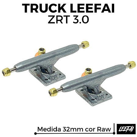 Par de Trucks Leefai ZRT 3.0 32mm cor Raw