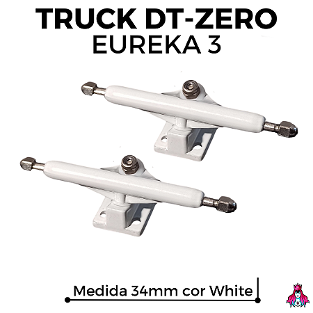 Trucks *DT-Zero* modelo "Eureka 3" Originais 34mm cor White
