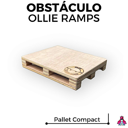 Obstáculo *Pallet Compacto* marca *Ollie Fingerboards*