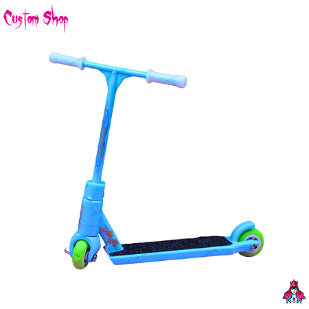 Finger Scooter marca *Custom* cor Azul