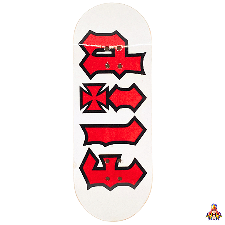 Deck Custom 29mm Premium Series modelo “Flip White“ + Tape Alien Stardust