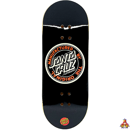 Deck Custom 29mm Premium Series modelo “Santa Cruz Logo“ + Tape Alien Stardust