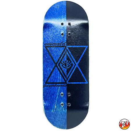 Deck Emerald ''Logo Blue'' 33x95mm Heat-Transfer