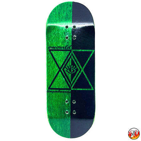 Deck Emerald ''Logo Green'' 33x95mm Heat-Transfer