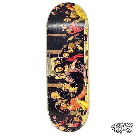 Deck Reverse modelo “Ultima Ceia“ 31x97mm Heat-Transfer + Tape PRO Custom