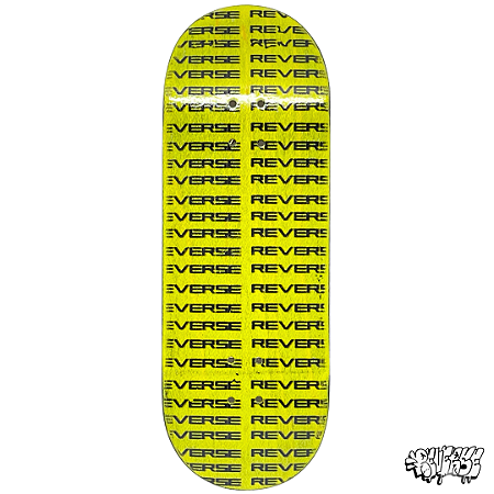 Deck Reverse modelo “Logo Acid“ 32.5x98mm Heat-Transfer + Tape PRO Custom