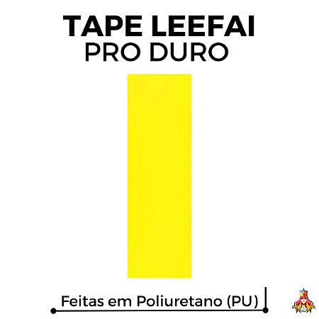Tape Leefai versão Pro Duro Poliuretano (PU) cor Amarela