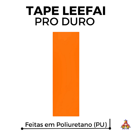 Tape Leefai versão Pro Duro Poliuretano (PU) cor Laranja