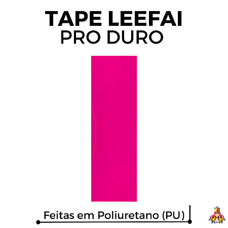 Tape Leefai versão Pro Duro Poliuretano (PU) cor Rosa