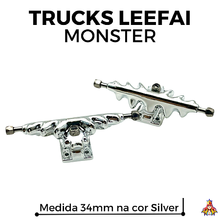 Trucks Leefai "Monster" 34mm cor Silver