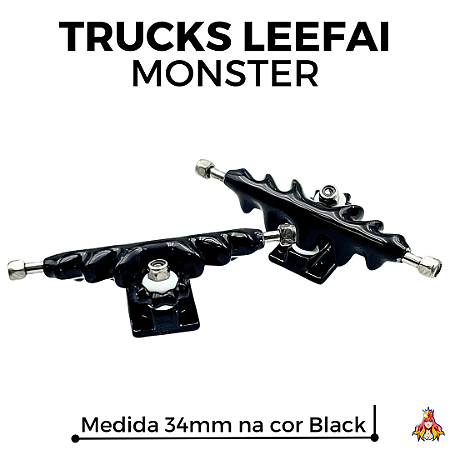 Trucks Leefai 'Monster' 34mm cor Black