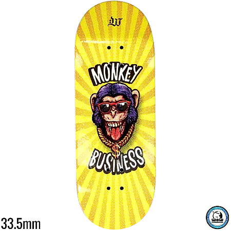 Deck WoW Graphic Series - Monkey Business - Deep - Street - 33.5mm