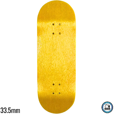 Deck WoW Color Series - Yellow - Deep - Street - 33.5mm