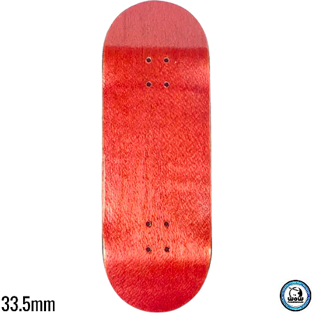 Deck WoW Color Series - Red - Deep - Street - 33.5mm