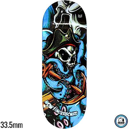 Deck WoW Graphic Series - Octopus Blue - Deep - Street - 33.5mm