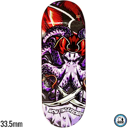 Deck WoW Graphic Series - Octopus Purple - Deep - Street - 33.5mm