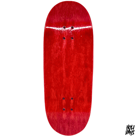 Deck Holidays 34mm - Egg Shape - Medium Mold - Color Red