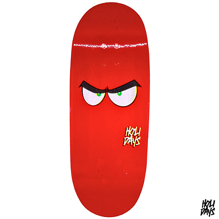 Deck Holidays 34mm - Egg Shape - Medium Mold - Model Zóio Red